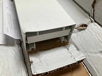 Vasco beams mono designradiator 200x15 wit fijn structuur - afbeelding 7 van  10