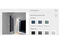 Vasco beams mono-el designradiator 150x1800mm - afbeelding 3 van  6