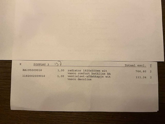 Vasco comfort bathline ba designradiator - afbeelding 4 van  4
