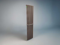 Vasco designradiator 38x181cm met handdoekhouder - afbeelding 2 van  5