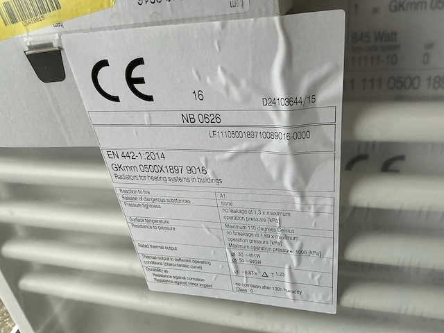 Vasco designradiator (8x) - afbeelding 8 van  9