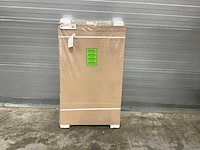 Vasco e-panel ep-h-rib elektrische radiator 100x60cm - 1500w - wit ral 9016 - afbeelding 2 van  4