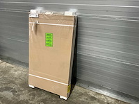 Vasco e-panel ep-h-rib elektrische radiator 100x60cm - 1500w - wit ral 9016 - afbeelding 3 van  4