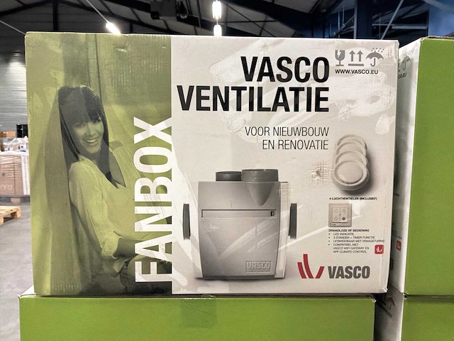 Vasco fanbox c400 basic rf le ventilatie (3x) - afbeelding 2 van  4