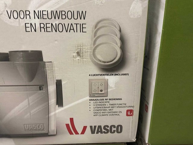 Vasco fanbox c400 basic rf le ventilatie (3x) - afbeelding 3 van  4