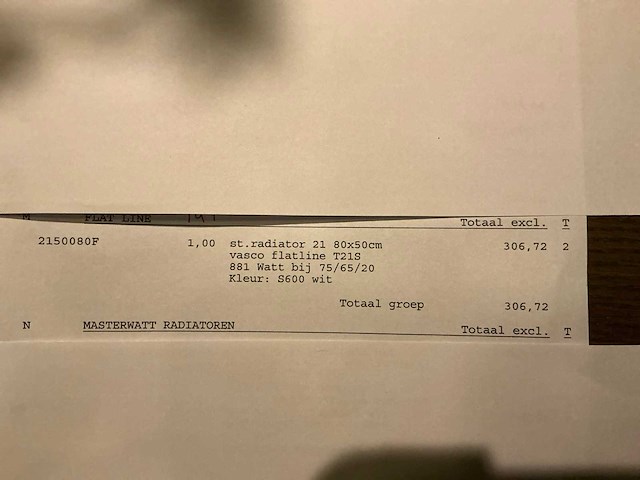 Vasco flatline t21s radiator - afbeelding 3 van  3