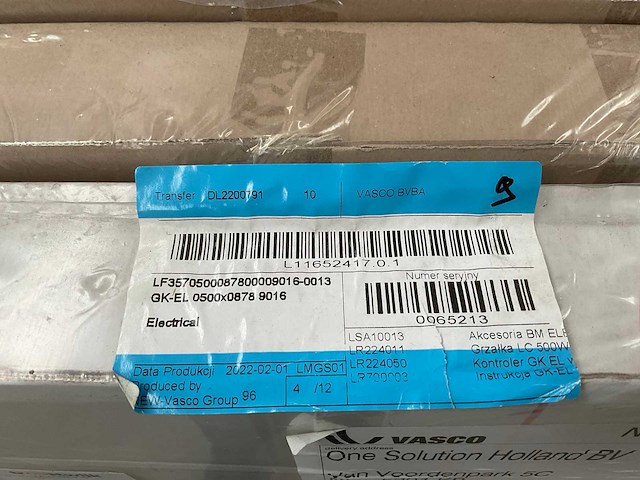 Vasco gk-el electrische designradiator (12x) - afbeelding 4 van  6