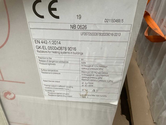 Vasco gk-el electrische designradiator (12x) - afbeelding 5 van  5