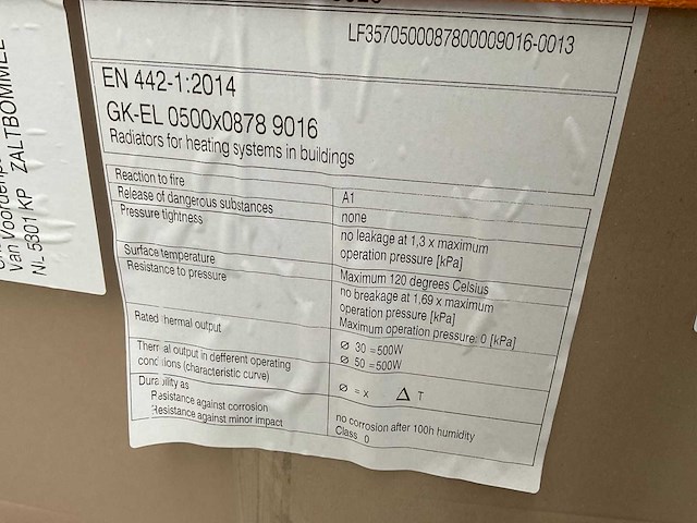 Vasco gk-el electrische designradiator (12x) - afbeelding 4 van  5