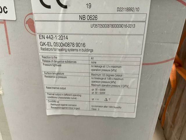 Vasco gk-el electrische designradiator (12x) - afbeelding 4 van  4