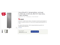 Vasco niva n1l1 designradiator 42x182cm - afbeelding 4 van  6