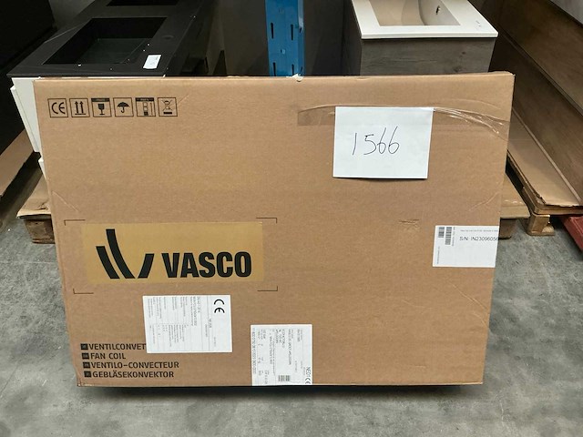 Vasco niva wandconvector 750x610mm - afbeelding 2 van  3