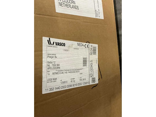 Vasco ritmo horizon 500x1440x145mm radiator - afbeelding 4 van  7