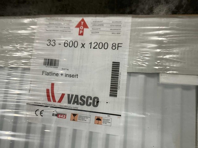 Vasco type 33 radiator 600x1200mm - afbeelding 6 van  7