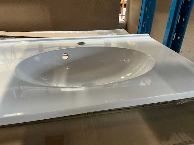 Vascques blanc wastafel (140cm) (24x) - afbeelding 3 van  4