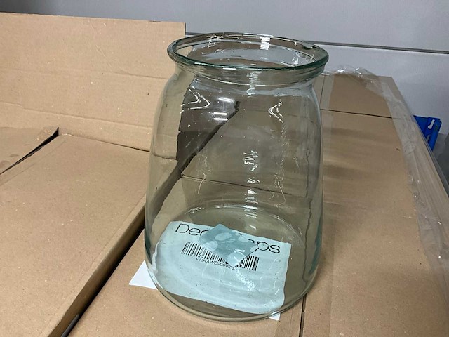 Vase marc ø19xh23cm mouthblown recycled (478x) - afbeelding 1 van  4