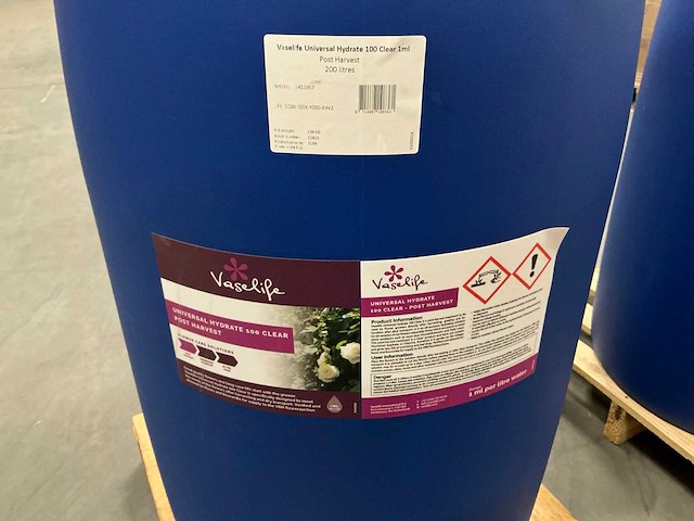 Vaselife universal hydrate 100 clear post harvest 200l - afbeelding 2 van  2