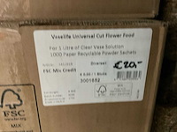 Vaseline universal cut flower food bloemvoeding in zakjes (4x) - afbeelding 5 van  7