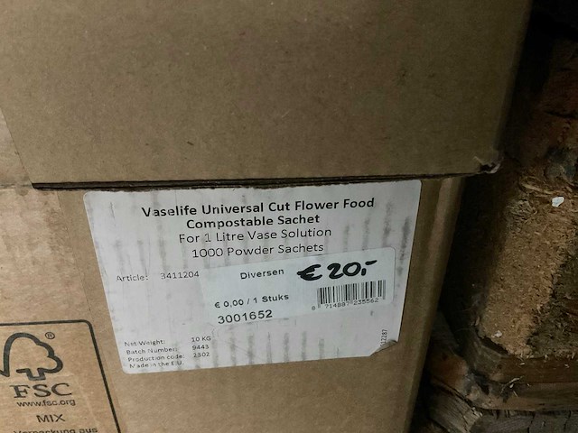 Vaseline universal cut flower food bloemvoeding in zakjes (4x) - afbeelding 7 van  7