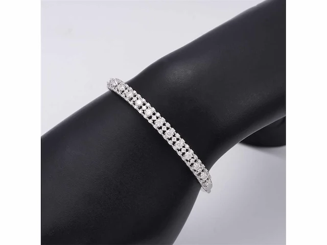 Vaste armband pavé briljant - afbeelding 2 van  8