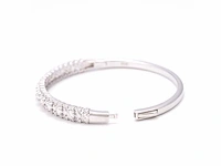 Vaste armband pavé briljant - afbeelding 5 van  8