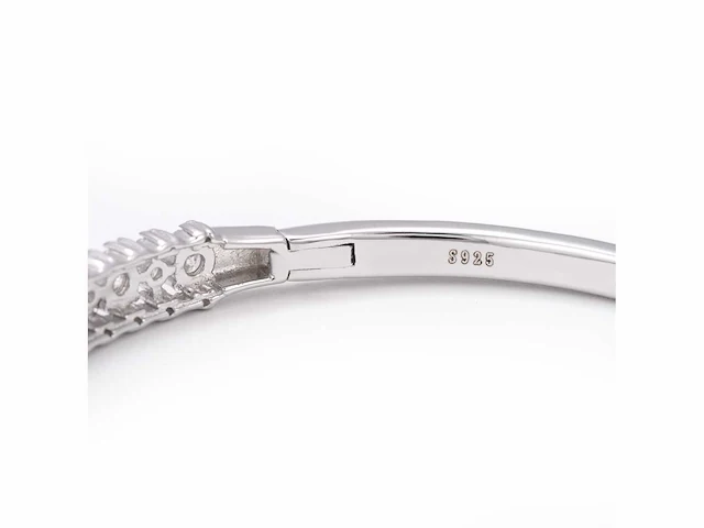 Vaste armband pavé briljant - afbeelding 8 van  8