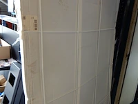 Vaste douchewand inloopdouche, novellini, giadah 130-1b