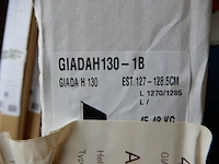 Vaste douchewand inloopdouche, novellini, giadah 130-1b - afbeelding 2 van  2