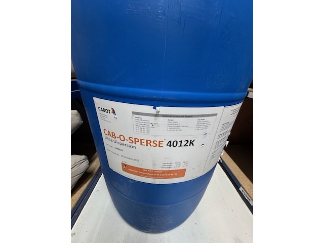 Vat bindmiddel cab-o-sperse, 4012k, fumed silica - afbeelding 2 van  2