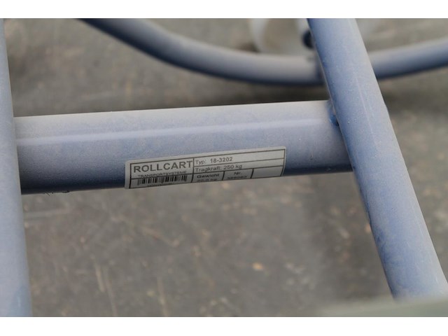 Vatentransportkar rollcart 18-3202. max. 250 kg. - afbeelding 3 van  3