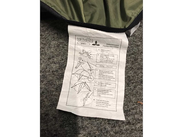 Vaude kampeertent - afbeelding 3 van  3