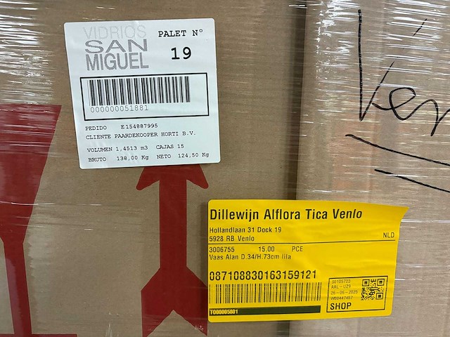 Vazen (4x) - afbeelding 3 van  8