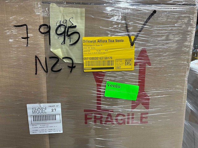 Vazen (4x) - afbeelding 6 van  8