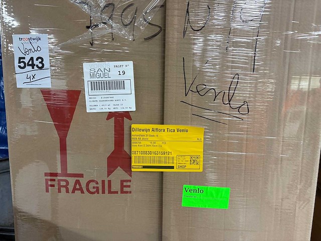 Vazen (4x) - afbeelding 8 van  8