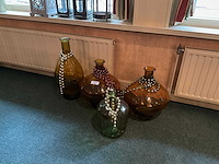 Vazen met kralen (4x) - afbeelding 1 van  3