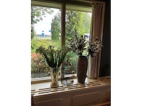 Vazen met kunstbloemen (3x) - afbeelding 1 van  6