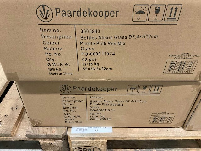 Vazen, theelichthouders, flesjes - afbeelding 12 van  14