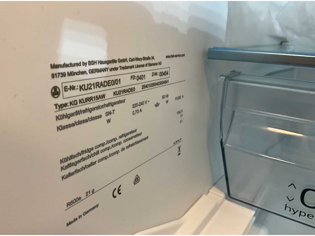 Vcm interieurbouw garderobe/voorraadkast met koelkast - afbeelding 11 van  13
