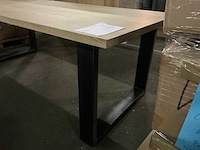 Vdb eiken eetkamertafel 220cm - afbeelding 2 van  5