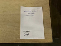 Vdb eiken eetkamertafel 220cm - afbeelding 3 van  5