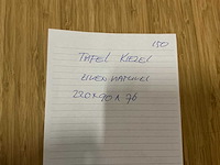 Vdb kiezel eetkamertafel 220cm - afbeelding 5 van  5