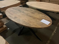 Vdb ovale eetkamertafel 180cm - afbeelding 3 van  5