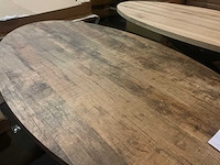 Vdb ovale eetkamertafel 180cm - afbeelding 4 van  5