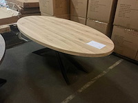 Vdb ovale eetkamertafel 230cm - afbeelding 1 van  5