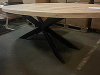 Vdb ovale eetkamertafel 230cm - afbeelding 4 van  5