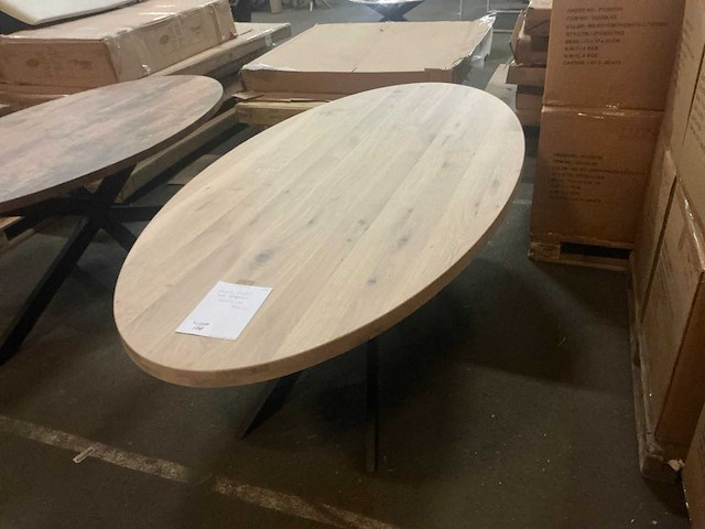 Vdb ovale eetkamertafel 230cm - afbeelding 5 van  5