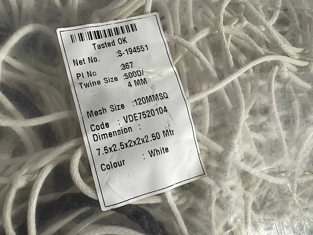 Vde - voetbal doelnet - 2 pack (17x) - afbeelding 3 van  6