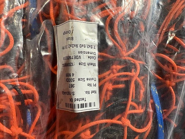 Vde - voetbal doelnet - 2 pack (6x) - afbeelding 3 van  6