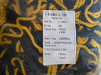 Vde voetbalnet - geel/zwart - set van 2 (5x) - afbeelding 2 van  2