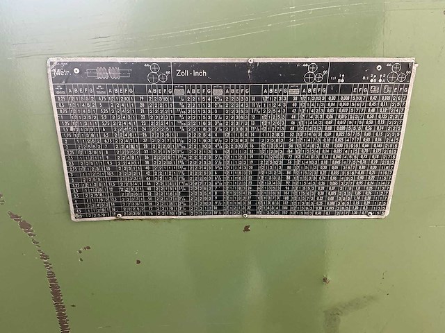 Vdf - horizontal lathe - 1975 - afbeelding 6 van  14
